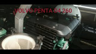 INVERNAGGIO VOLVO PENTA D4 260 1° STEP [upl. by Nairadas20]