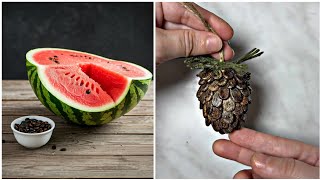 Unexpected Beauty  Turning Watermelon Seeds into Art [upl. by Adias]