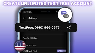 How to Create Unlimited TextFree Accounts for All Verifications  UPDATED 2024 [upl. by Fidelas]