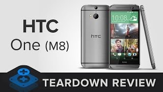 The HTC One M8 Teardown Review [upl. by Tekcirk294]