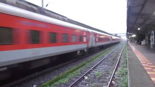 Indian Railways Need for speed Rajdhani Duronto Shatabdi Expresses doing top speeds [upl. by Rector]