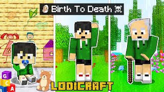 Esonis BIRTH to DEATH in MINECRAFT Tagalog [upl. by Cowley]