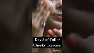 Day 3 of 30 days fuller cheeks exercise challenge fullercheeks faceyoga yoga iloveyoga shorts [upl. by Sol]