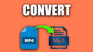 How To Convert Mp4 To Mp3  Easy Guide Convert Video To Audio [upl. by Aikram891]