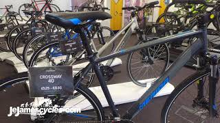 Merida Crossway Hybrid Bike Range 2019 [upl. by Enamrahs]