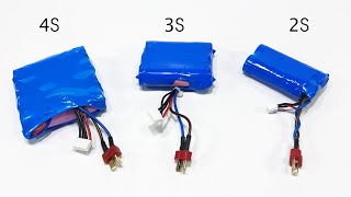 How to Make 2S 3S 4S Battery from 18650 batteries [upl. by Roswell277]