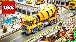 Lego Technic Concrete Mixer Truck 🚛 Lego Auto Tech [upl. by Hgielsa]