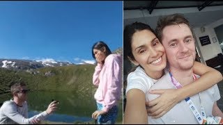 Bruna Abdullah ने boyfriend al In के साथ Switzerland की वादियों पर की engagement [upl. by Beniamino]