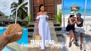 TRAVEL VLOG Celebrating Our Anniversary In Zanzibar TANZANIA🇹🇿  South African YouTuber [upl. by Synned]