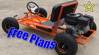 Go Kart Build Free Plans PDF Download [upl. by Girish]