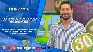 Alcalde de Sonsón habla sobre las Fiestas del Maíz 2024 [upl. by Enoyrt]