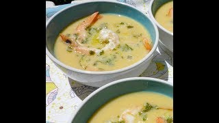 Onctueuse soupe de pois chiche Très délicieuse🌶🥕🥦😋 [upl. by Loats]