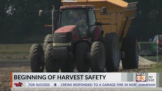 Central IL observes Farm Safety Week as harvest begins [upl. by Murvyn916]