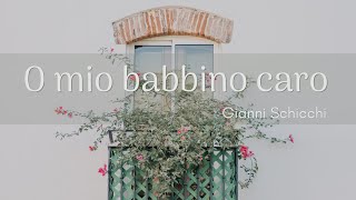 🎻Full Orchestra Accompaniment with Lyrics  O mio babbino caro [upl. by Silenay]