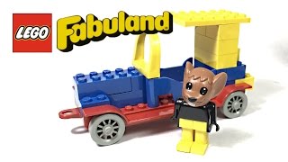 First LEGO Fabuland set EVER 1979 Roadster set 121 [upl. by Sessylu]