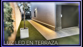 💡Cómo ILUMINAR la TERRAZA con TIRAS LED de CALIDAD Sin SOLDAR [upl. by Shiverick319]