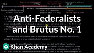 The Constitution the Articles and Federalism Crash Course US History 8 [upl. by Calli]