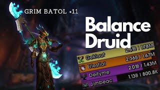 11 Grim Batol  Balance Druid PoV  no Aug  Mythic The War Within WOW [upl. by Winfrid]