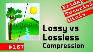 Lossy vs Lossless Compression  Friday Minis 167 [upl. by Chalmer]