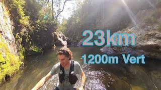 Brisbanes Northbrook Gorge Trail RunSwim [upl. by Earised]