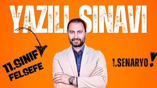 11SINIF FELSEFE 1DÖNEM 1YAZILI SINAVI 1SENARYO  PDF [upl. by Doralynne815]