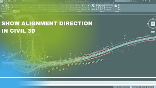 Show Alignment Direction in Civil 3D [upl. by Tucker]