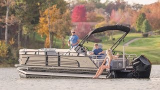 REGENCY 230 LE3 Sport Pontoon Boat [upl. by Feetal]