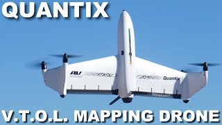 AeroVironment Quantix Autonomous VTOL Mapping Drone [upl. by Esch657]