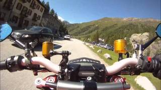 Ducati Streetfighter S Bernina pass [upl. by Adnahsat377]