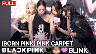 ENGJPN 8th Anniversary Event with BLACKPINK🩷BLINK Together  BORN PINK  JENNIE🖤LISA🩷JISOO🖤ROSÉ [upl. by Englis718]