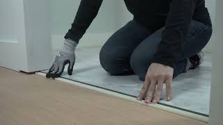 How to Install SMARTCORE Tile TMolding [upl. by Regina]