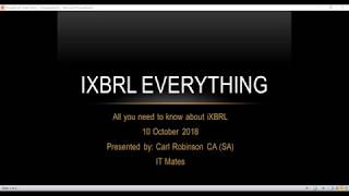 Everything about iXBRL [upl. by Sidell]