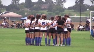 2017 Real So Cal 2000 DA vs Burlingame u19g USSDA at 2017 Surf Cup [upl. by Esinyl]