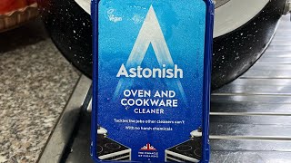 Astonish oven and cookware cleaner clean cleanser washing housewarnings [upl. by Cathi976]