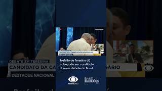 Dr Pessoa dá cabeçada em candidato durante debate da Band piauí teresina debatenaband [upl. by Enneillij]