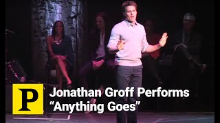 Jonathan Groff Channels His Inner Sutton Foster to Perform quotAnything Goesquot [upl. by Littman]