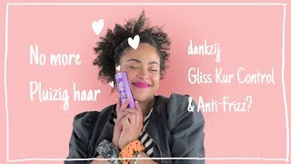 Pluizig haar krullen verzorgen met Gliss Kur Control amp AntiFrizz [upl. by Marc]