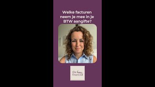 Welke facturen neem je mee in je btw aangifte [upl. by Annazus]