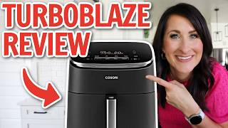 Cosori TurboBlaze Air Fryer Review  My New Favorite Air Fryer [upl. by Atnahs]