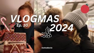 Vlogmas Ep 10 letzter Tag Zuhause zurück nach Wien Überraschungspaket I KathaMariie [upl. by Assirual]