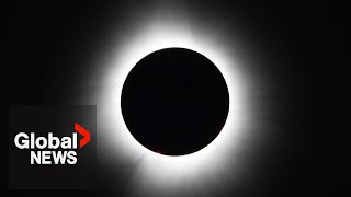 Solar eclipse live Onceina lifetime event plunges parts of North America into darkness [upl. by Durarte]