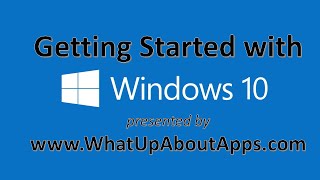 Getting Started with Windows 10 Tutorial [upl. by Goodspeed277]