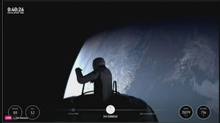 Space X completes the first private space walk [upl. by Yknarf]