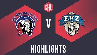 Highlights HC Pilsen vs EV Zug [upl. by Aramoiz]