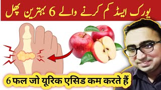 Top 6 Fruits That Reduce Uric Acid amp Prevent Gout [upl. by Aihpled]