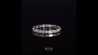 Emerald Cut Eternity Band shorts [upl. by Attenauq]