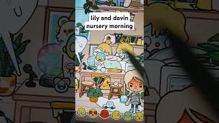 Lily and davin nursery morning [upl. by Nylarac]