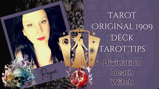 How to Identify Tarot Cards in the Tarot Original 1909 Circular Edition Deck Tarot Tips [upl. by Bobker]