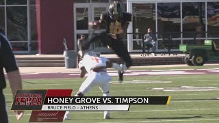 Timpson headed to 2AD1 quarterfinals after beating Honey Grove [upl. by Aynat120]