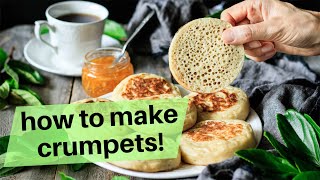 Easy English Crumpets Recipe [upl. by Adleremse]